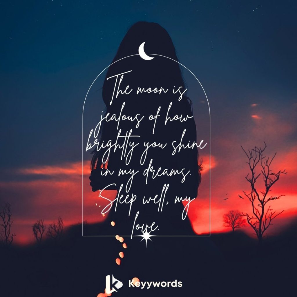 Romantic good night messages for lover