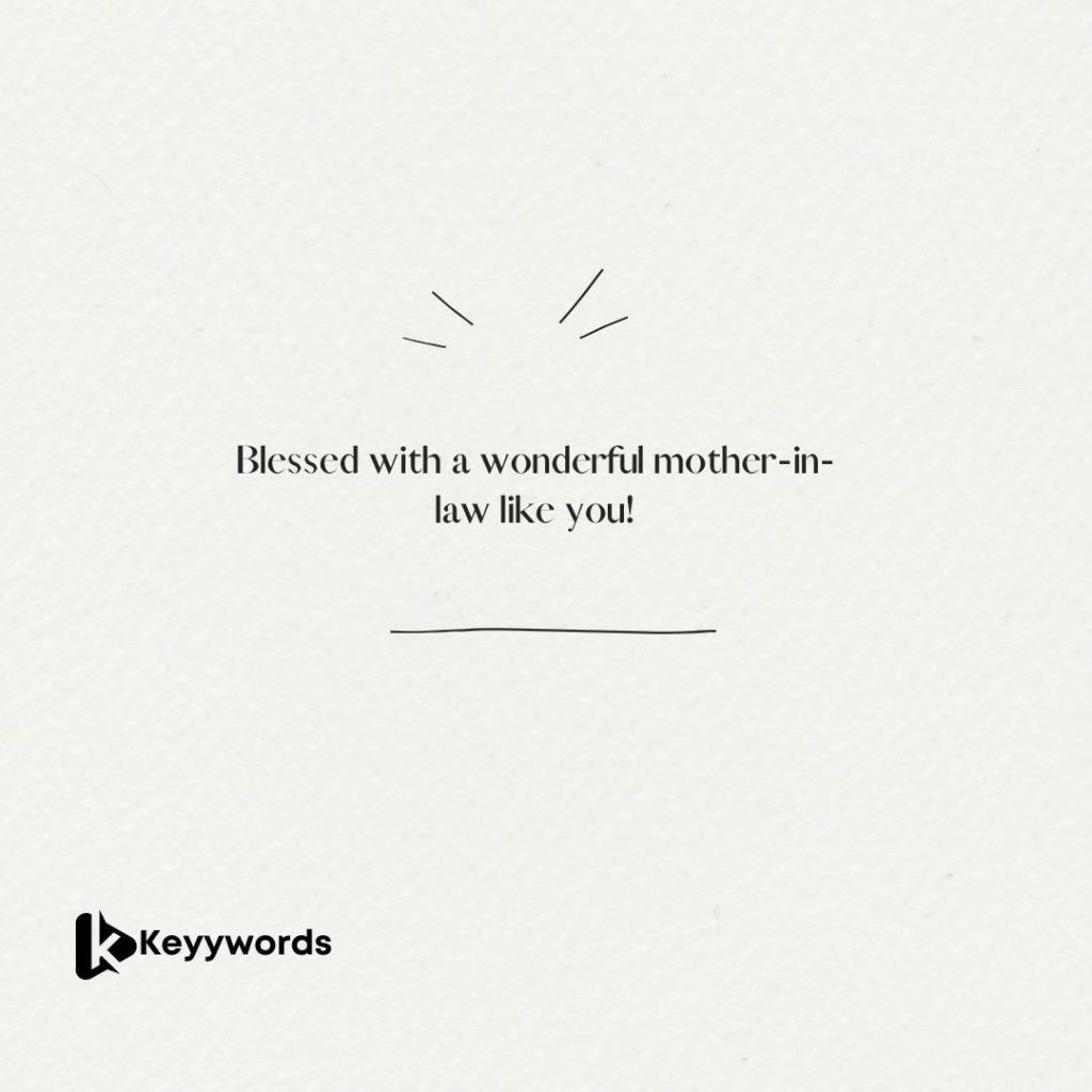 Short Sweet messages for mother-in-law