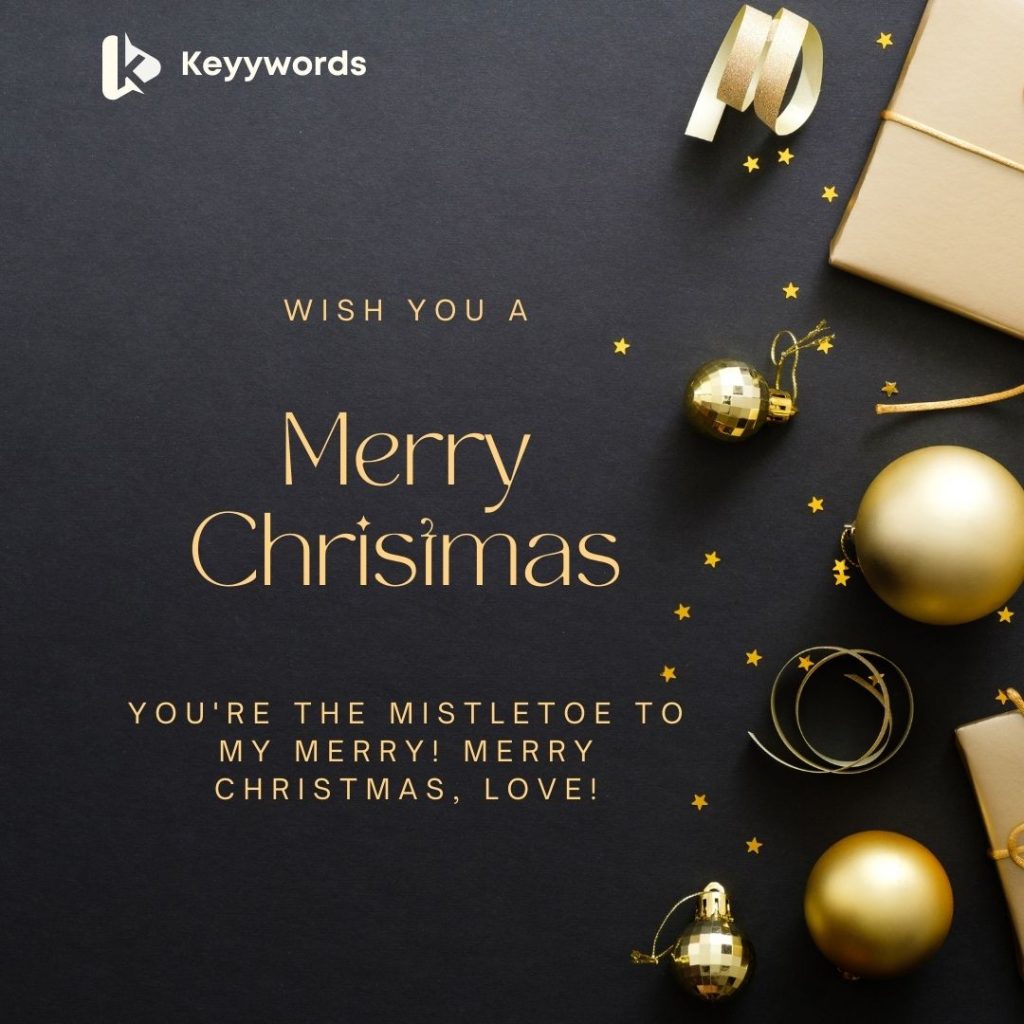 Short merry christmas greetings for girlfriend