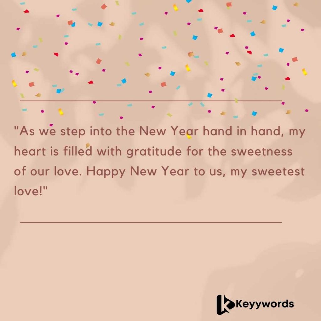 Sweet Happy New Year messages for couples