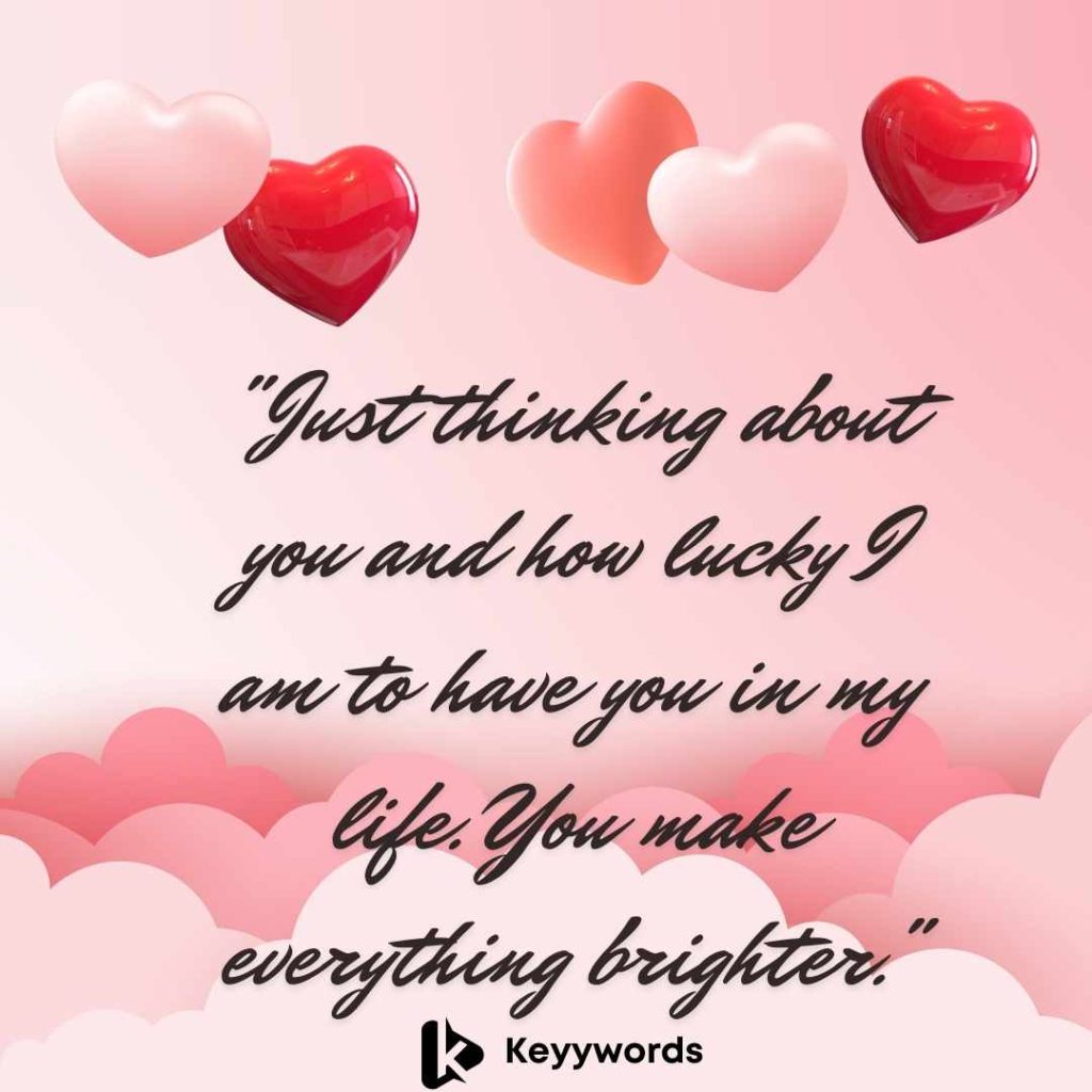 Sweet Love confession text message