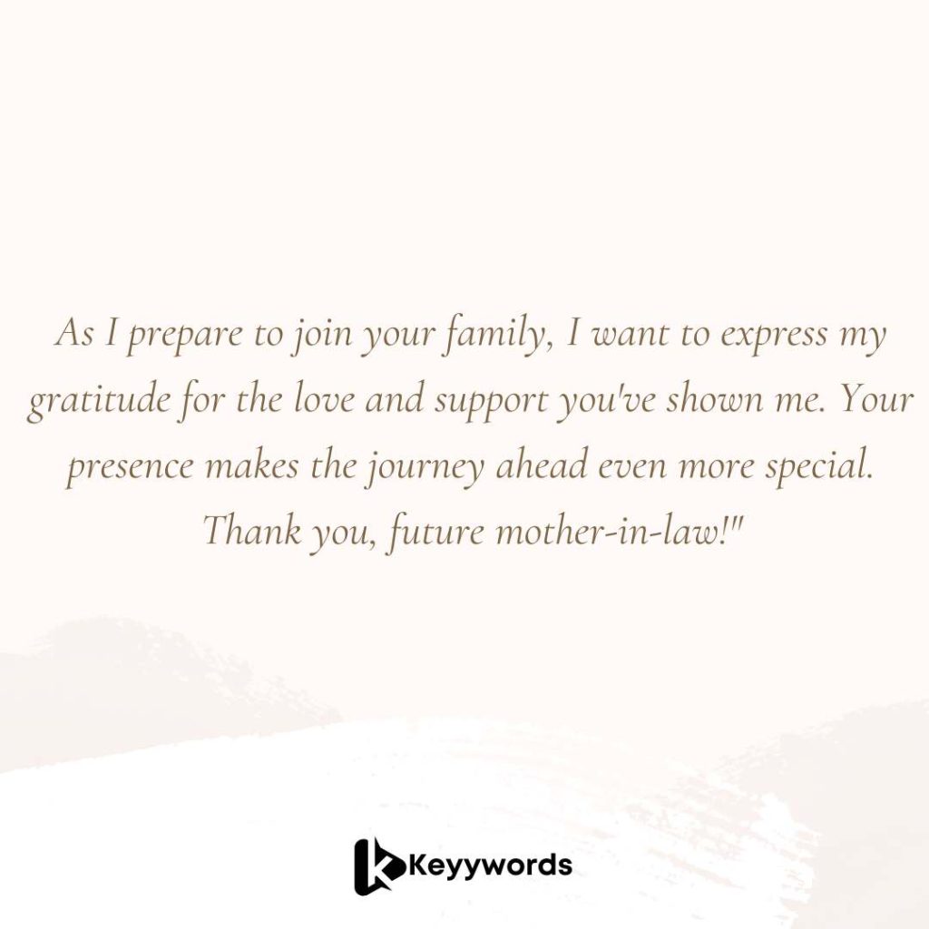 Sweet messages for future mother-in-law 