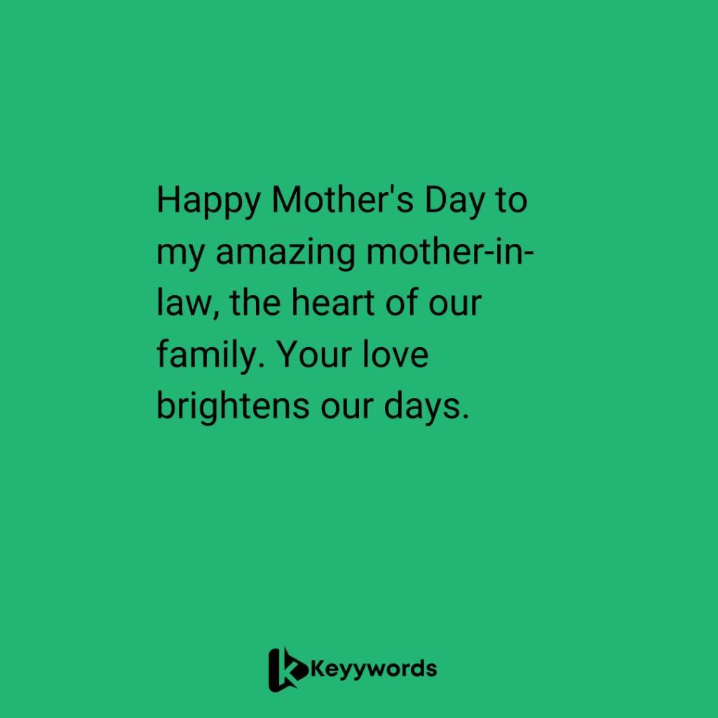 Sweet messages for my mother-in-law 