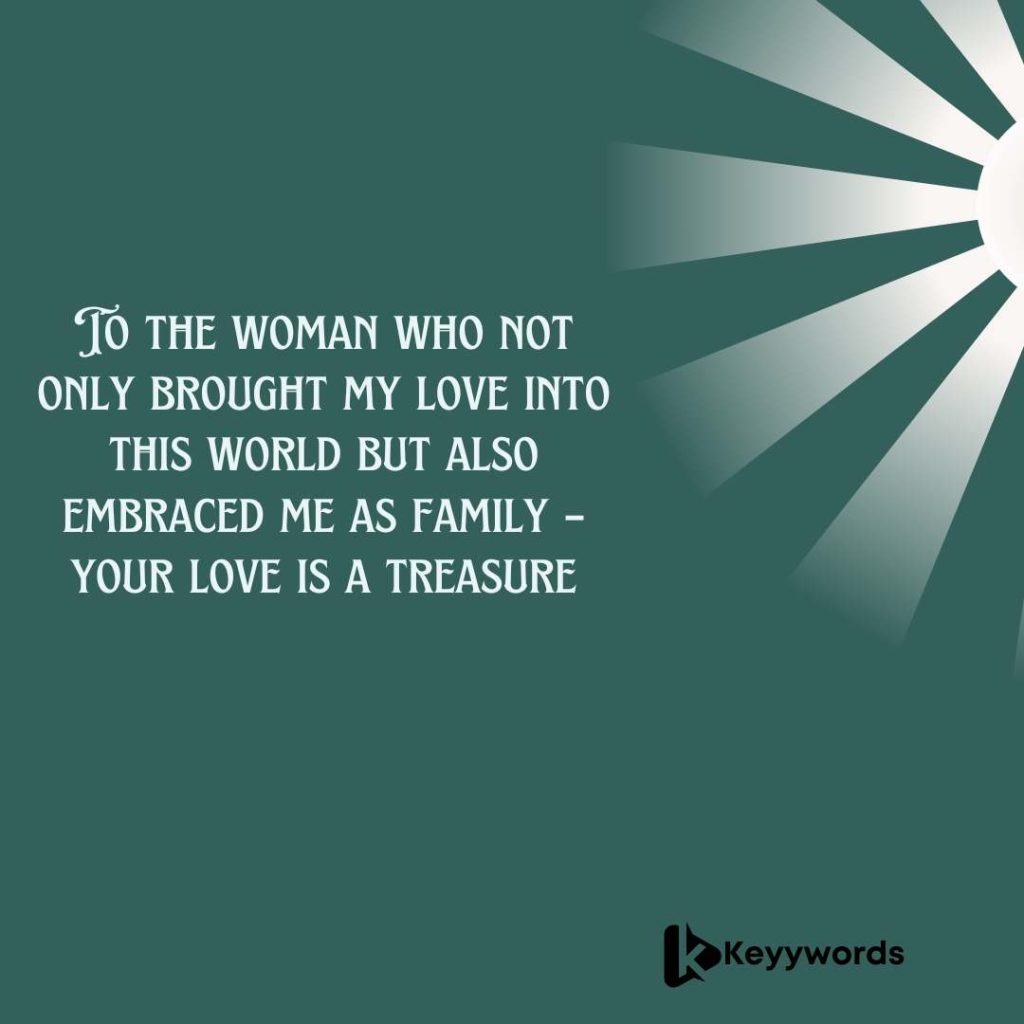 Sweet quotes for mother-in-law