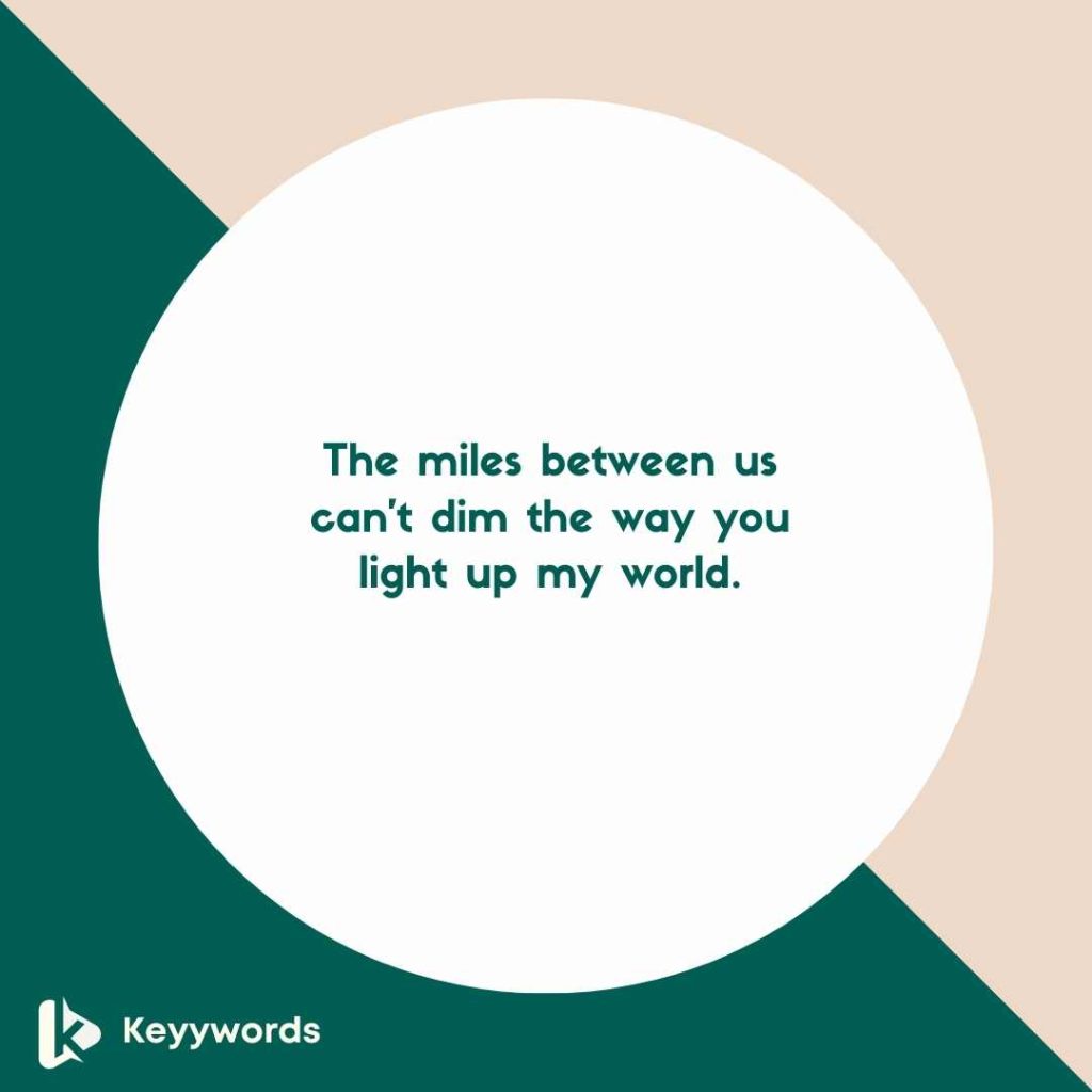 Sweet words to make her fall in love from a distance