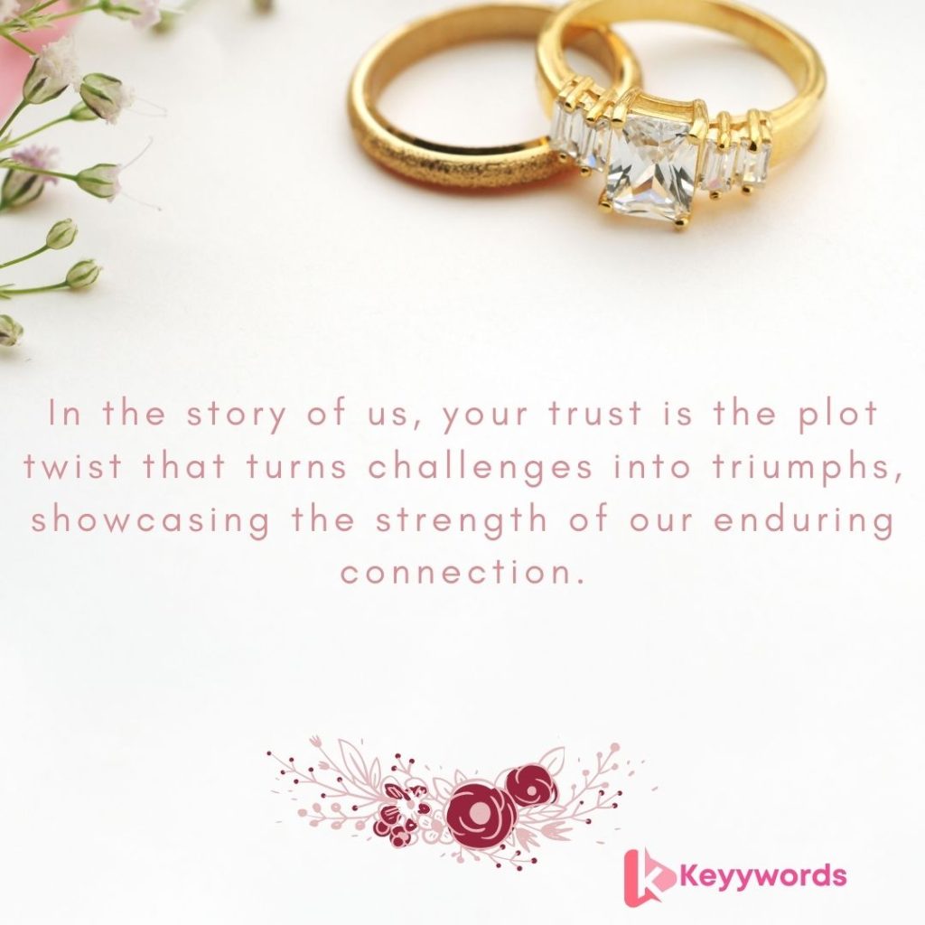 Trust love for my man