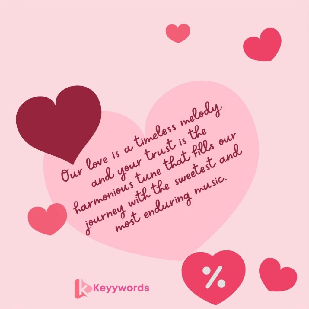 Trust love messages for my boyfriend