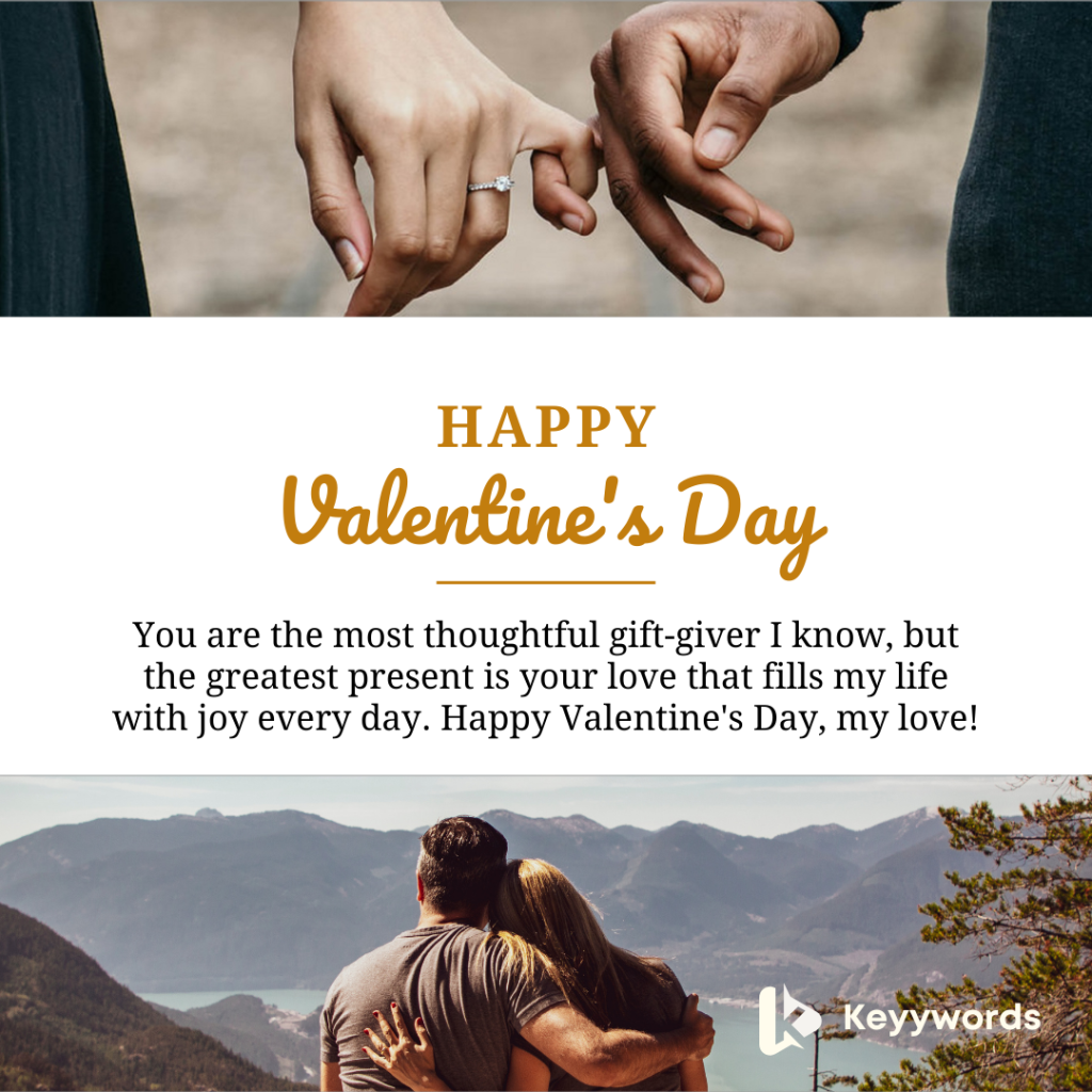 happy valentine quotes for couples who exchange gifts