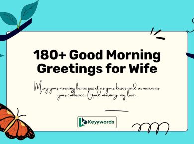 Good Morning Greetings for Wife