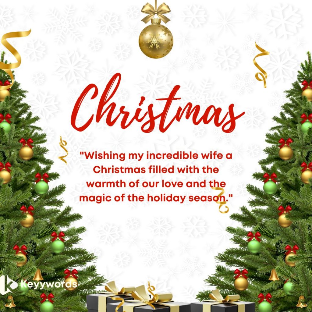 The Best Christmas Wishes to Tell My Wife to Make Her Happy