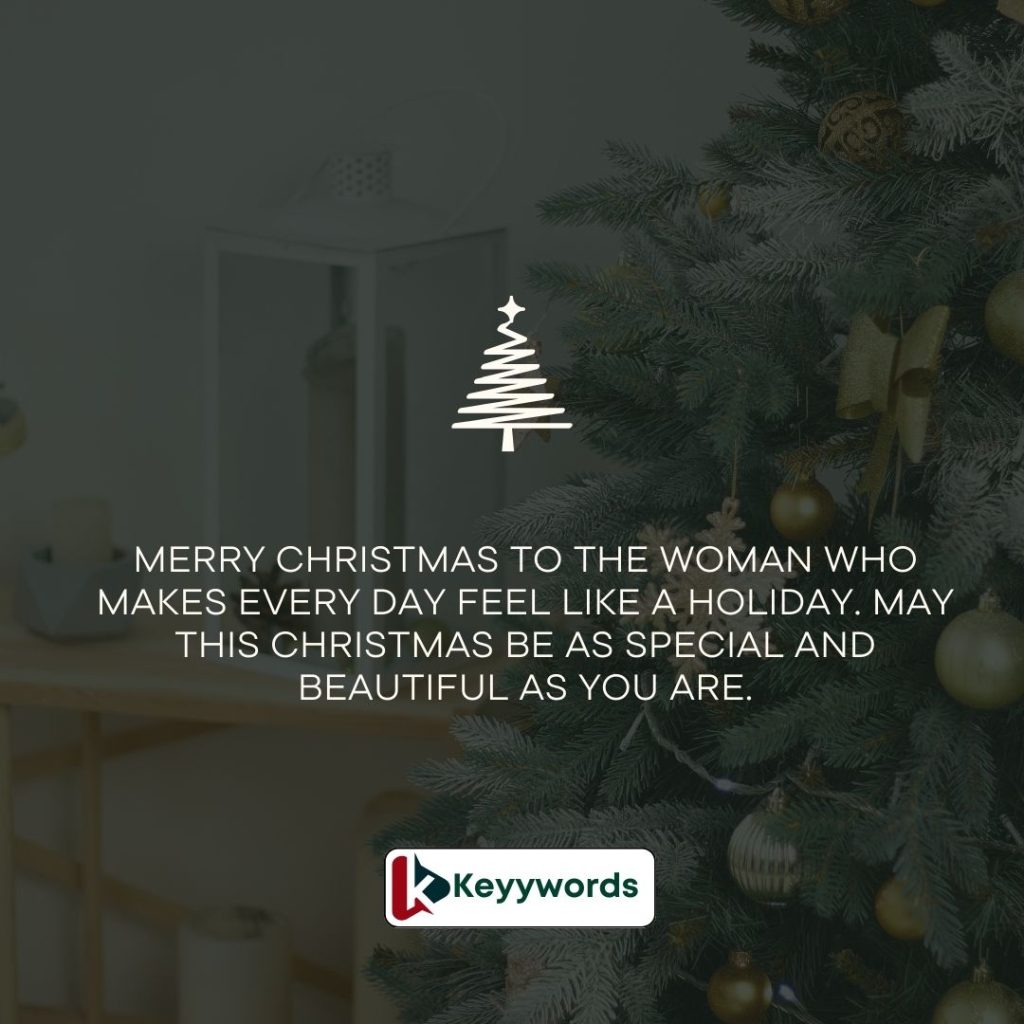 Best Wishes for the Wife on Christmas Day