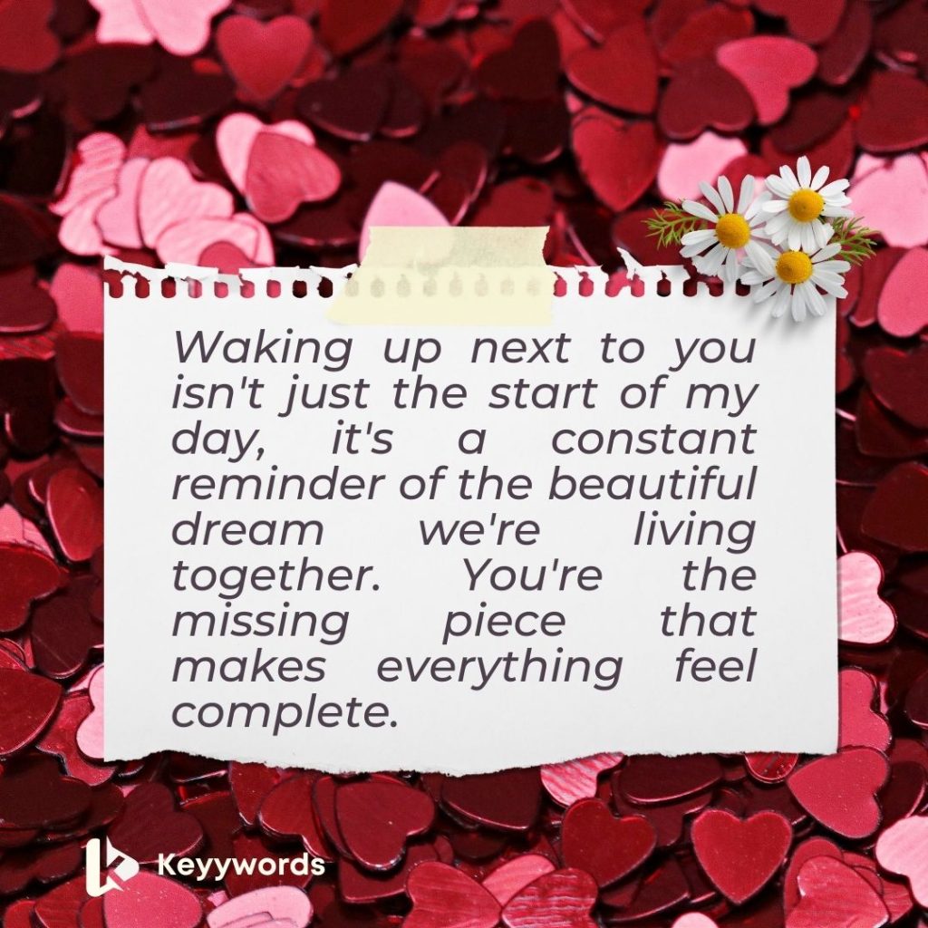 Deep love messages for her: