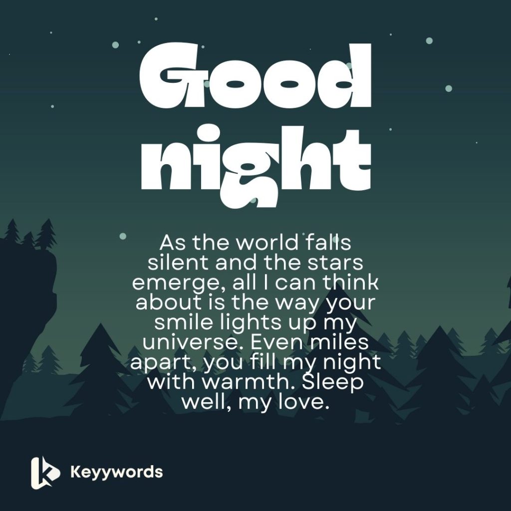 Deep Love Messages for Her in the Night