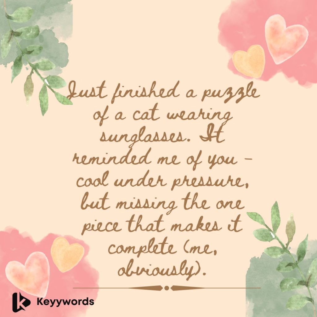 Funny Love messages for him long distance