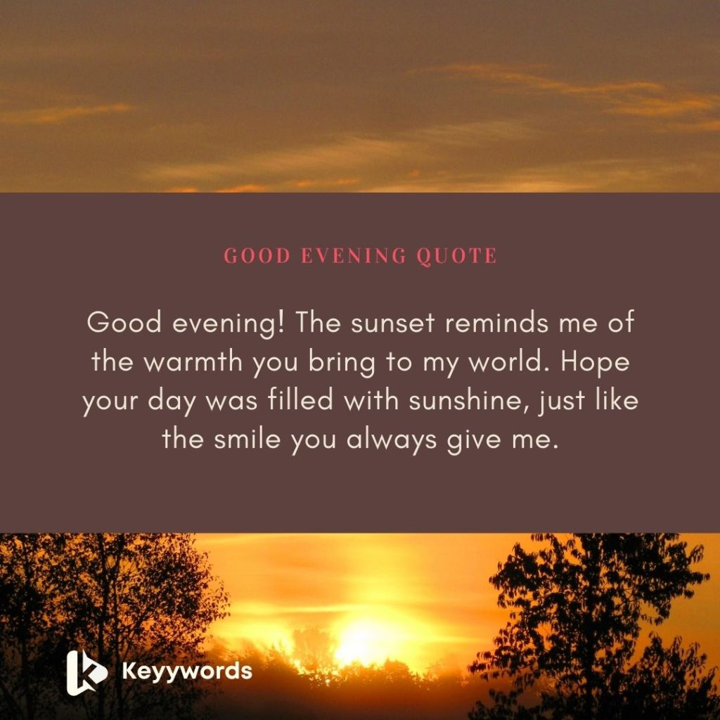 Good Evening Message to Make Someone Fall in Love
