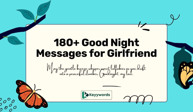 Good Night Messages for Girlfriend