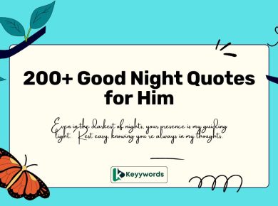 Good Night Quotes for Him
