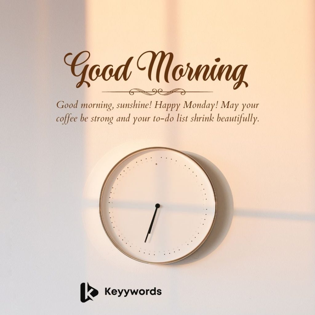 Good morning and Happy Monday Messages to your spouse