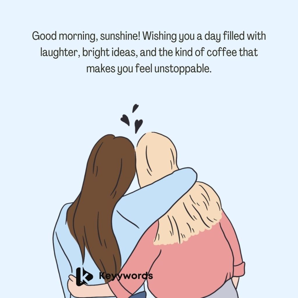 Good morning message to a female friend