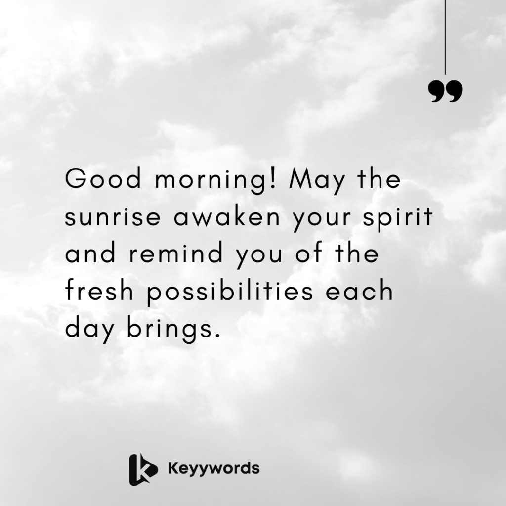 Good morning spiritual non-religious quotes