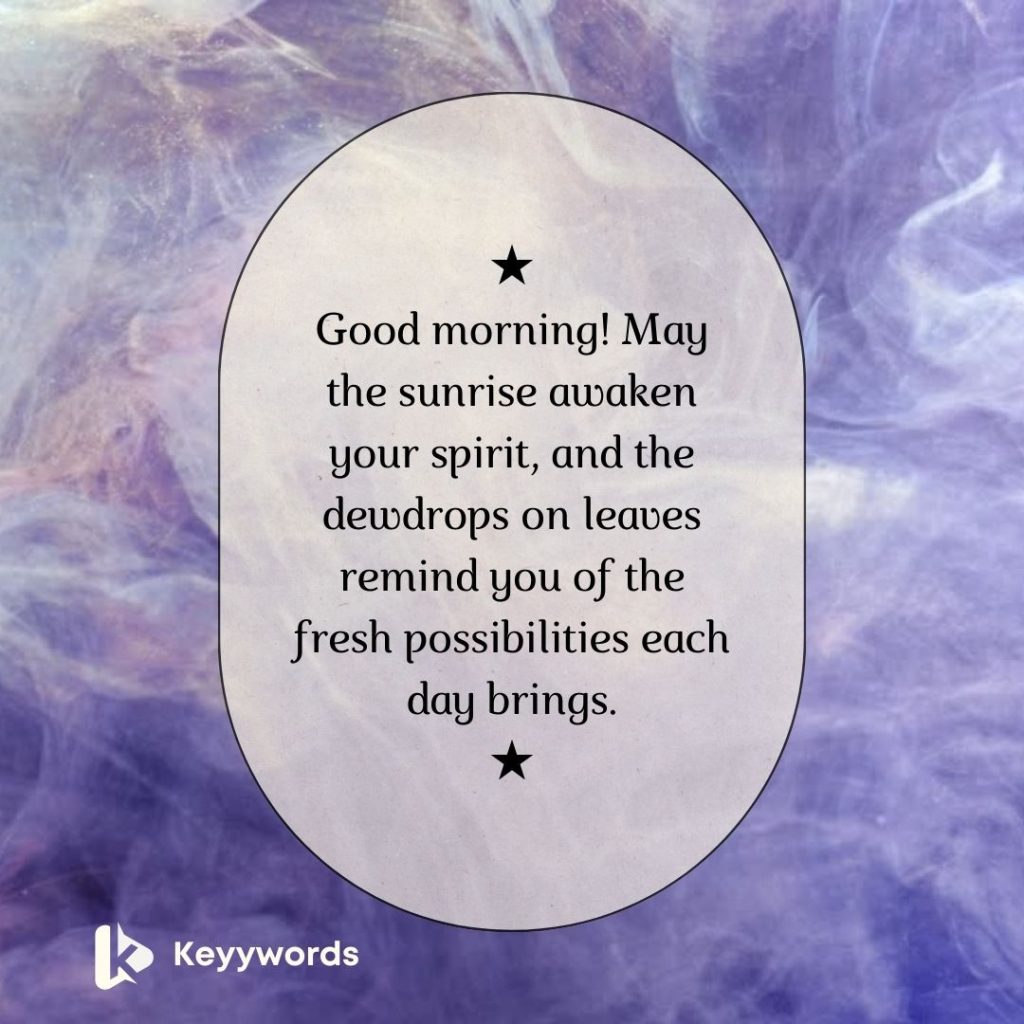 Good morning spiritual quotes