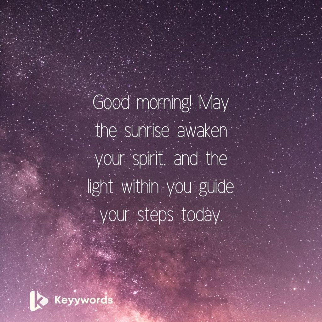Good morning spiritual quotes about life