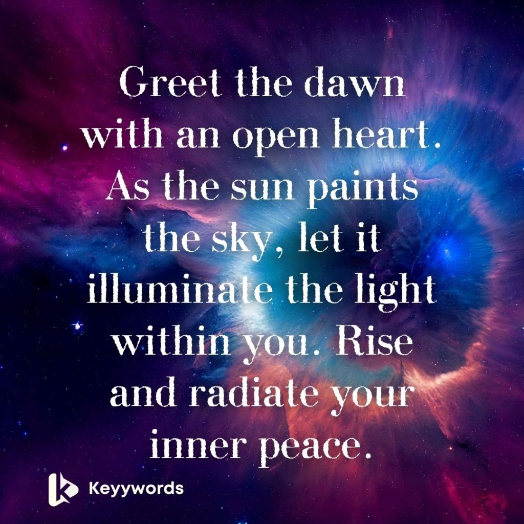 Good morning Spiritual quotes for encouragement