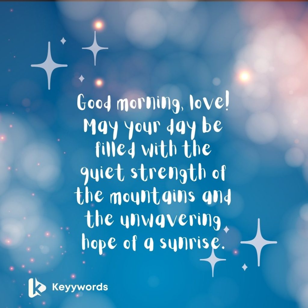 Good morning spiritual quotes for him