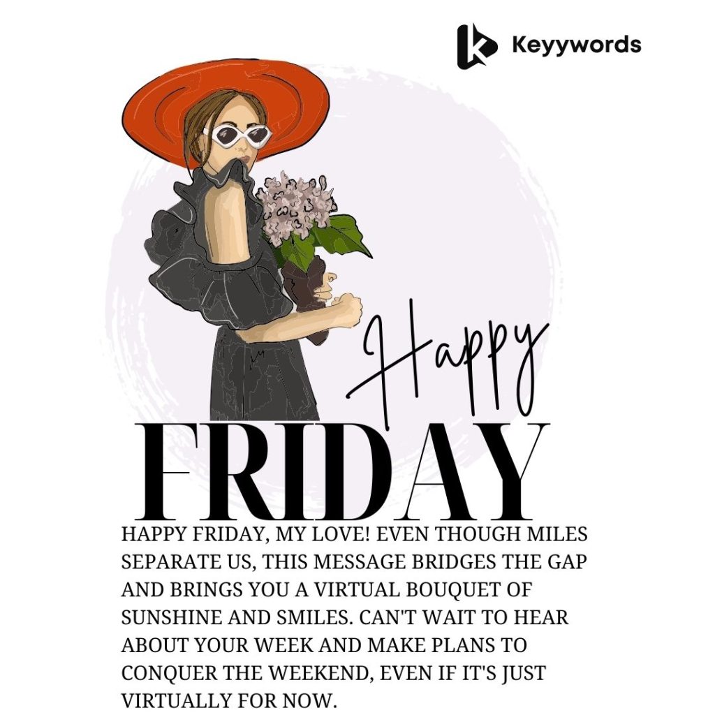 Happy Friday Love You Long Distance Message for Her