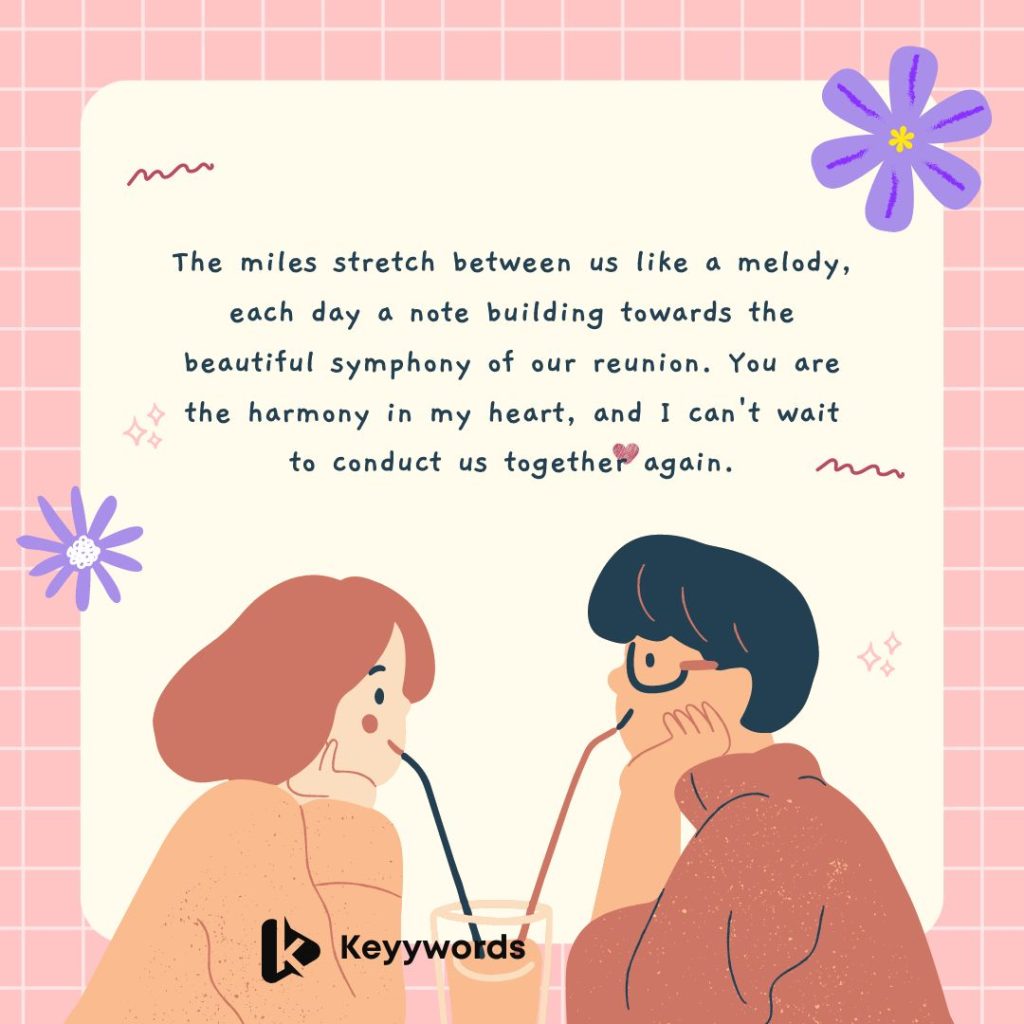 Long love message for her for long distance relationship