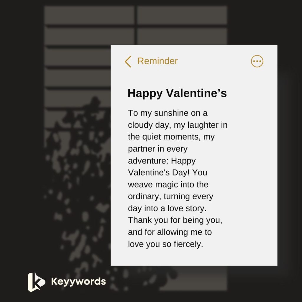 Long love message for her on Valentine’s Day