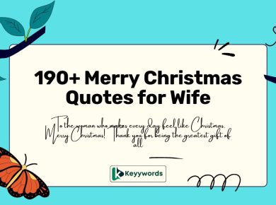 Merry Christmas Quotes for Wife
