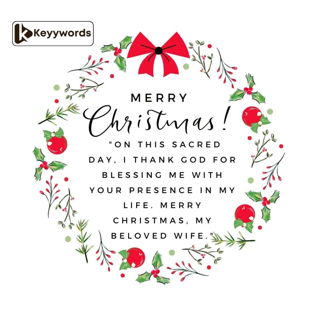 Religious Christmas Quotes for My Wife