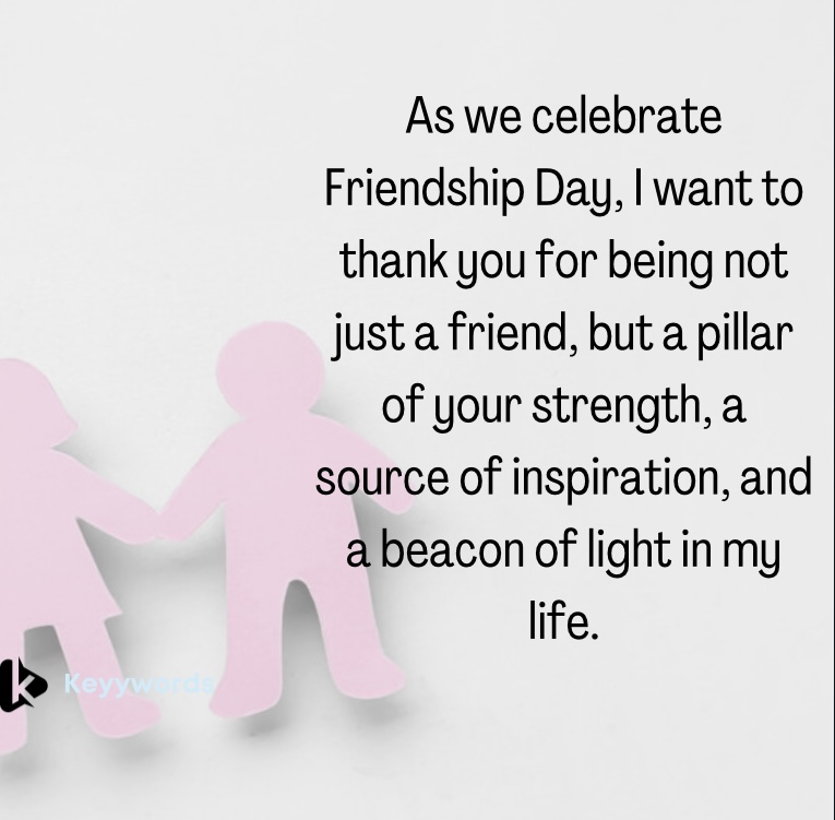 Friendship Day wishes for a female friend