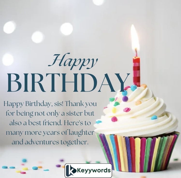 Birthday Greetings to My Younger Sister