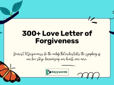 Love Letter of Forgiveness