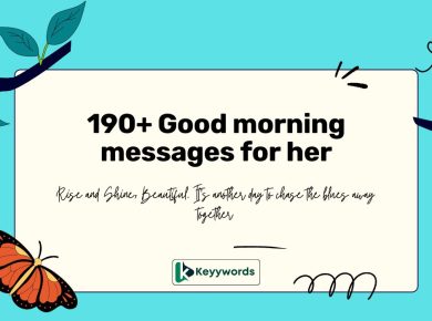Good morning messages for her