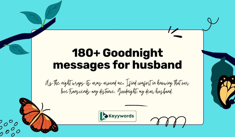 Goodnight messages for husband