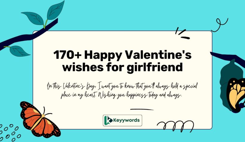 Happy Valentine's wishes for girlfriend