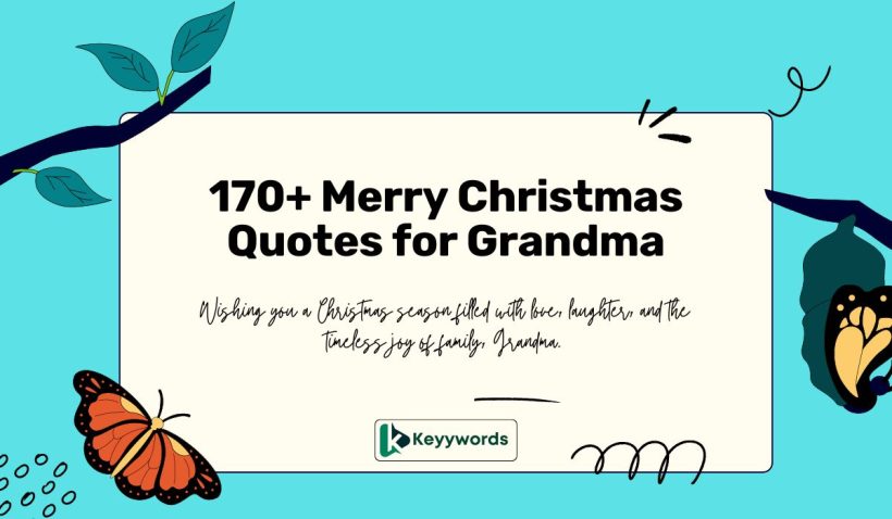 Merry Christmas Quotes for Grandma