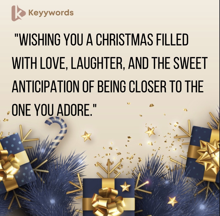 Romantic Merry Christmas Wishes for Crush