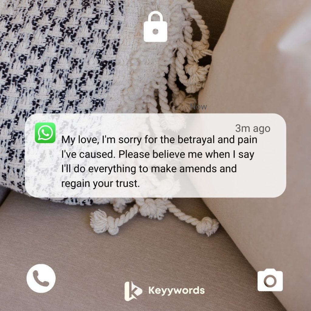 Heart-touching sorry messages for cheating on your girlfriend
