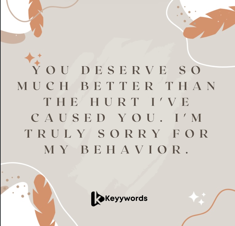 Sorry for Hurting You Messages for Husband