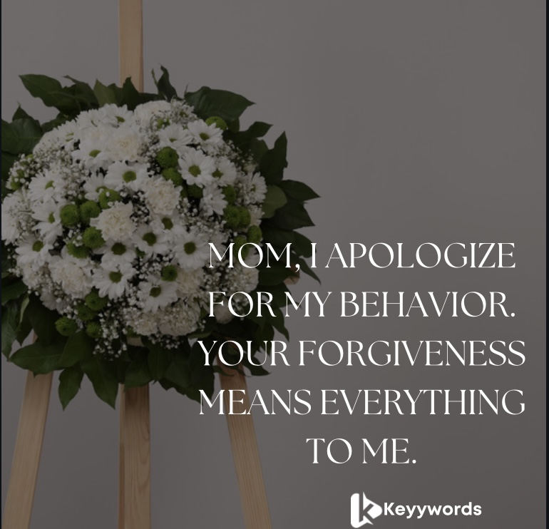 Sorry Paragraphs for Mom to Melt Her Anger