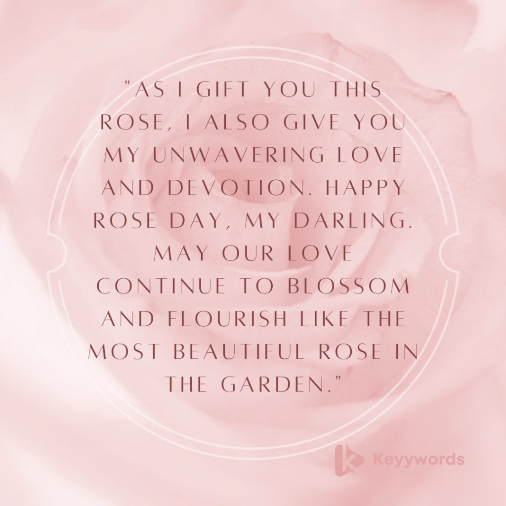 Sweet Rose Day Wishes for a Girlfriend