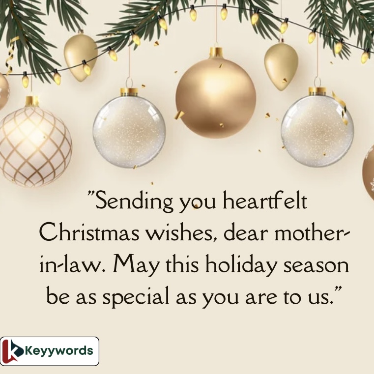 Merry Christmas Messages to Send to Mother-in-Law