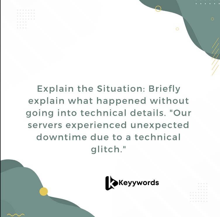 How to write an HTTP apology message