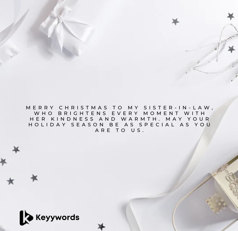 Heartwarming Merry Christmas Text Wishes for Sister-in-Law