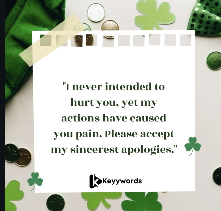 Sorry for Hurting You, Girlfriend Quotes