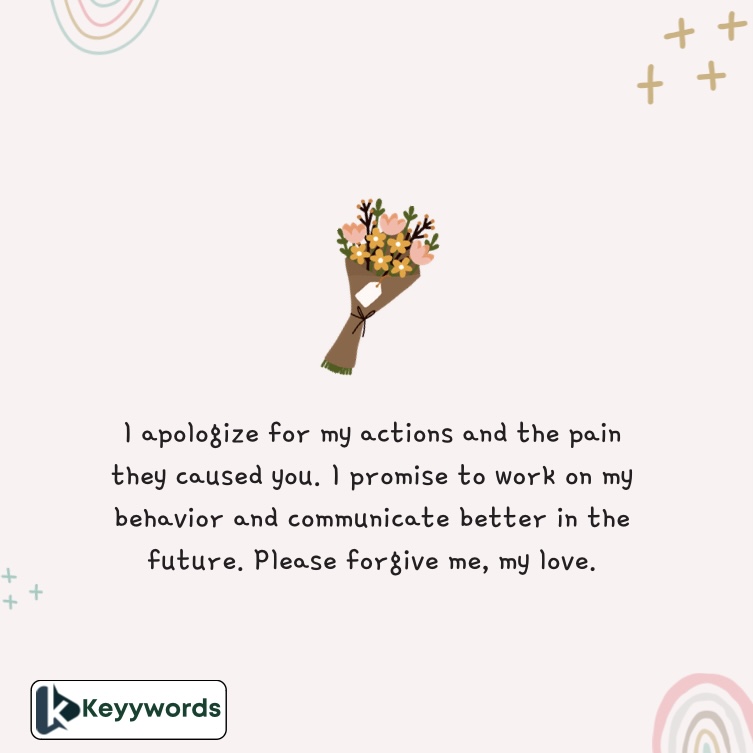 Empathetic Sorry Letter for Wife